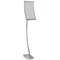 Azar Displays 11"W x 17"H Curved Metal Frame Floor Stand. Overall Height: 59" 300888 - alternate 1